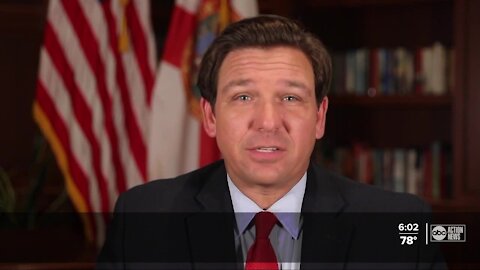 Gov. DeSantis resorting to pre-recorded videos