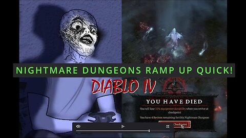 Do NOT underestimate NIGHTMARE DUNGEONS in Diablo IV! Team Chaos Funny Fails in Tier 36 Dungeon