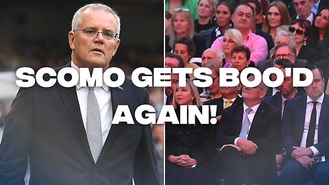 Scott Morrison Booed at the Shane Warne Memorial