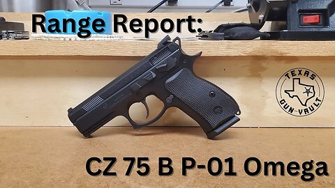 Range Report: Range Report: CZ 75 B P-01 Omega (Compact version of the CZ 75 B)