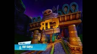 Crash Team Racing Nitro Fueled - Tiny Temple Mirror Mode Gameplay