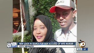 New leads in search for City Heights man accused of wife's murder