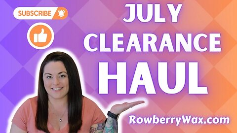 July Clearance Haul!