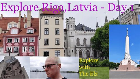 Exploring Beautiful Historic Riga Latvia Solo - first day 🇱🇻