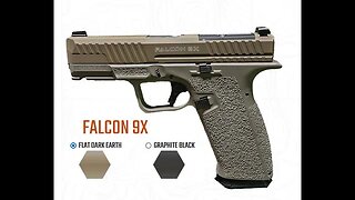 Live Free Armory Falcon 9X Polymer Pistol - SHOT Show 2024