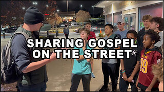 Sharing The Gospel On The Street