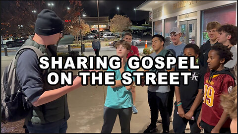 Sharing The Gospel On The Street