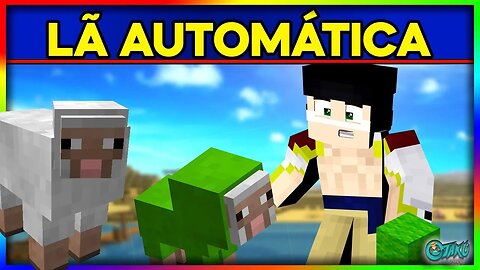 COMO FAZER UMA FARM DE LÃ AUTOMÁTICA NO MINECRAFT | TUTORIAL OTAKU DE HAKI #11