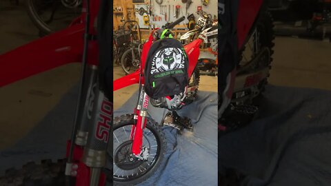 Update, front end straight, next radiator replacement. 2022 HONDA CRF450R, subscribe to win a prize!