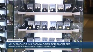 MJ Diamonds in Livonia open for shoppers