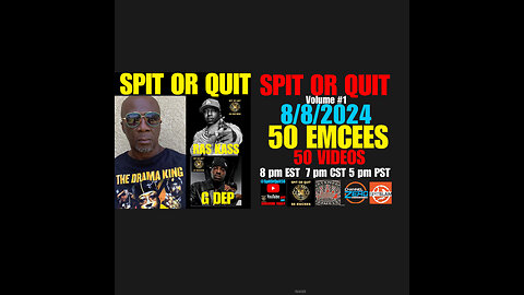 NIMH Ep ## 804 SPIT OR QUIT THURSDAY AUGUST 8th 2024 8PM