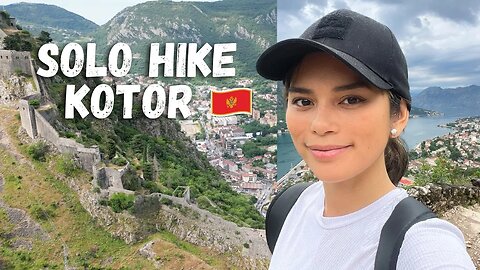 MONTENEGRO HIKING: The Incredible Kotor Fortress (I GOT STRANDED!)