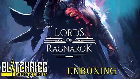Lords of Ragnarok Unboxing / Kickstarter All In