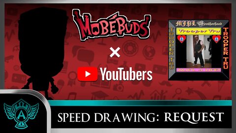 Speed Drawing Request: YouTubers - Trooper Tru | Mobebuds Style (2022 Season)