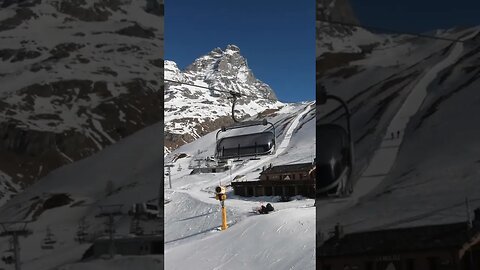 You can ski in Cervinia in Italy until May!