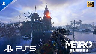 Metro Exodus - Winter | Walkthrough | Immersive Next GEN Graphics | Gameplay 4K 60fps