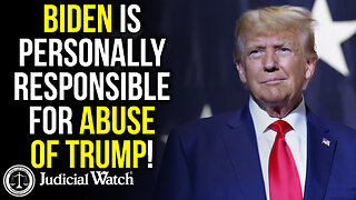 Biden is PERSONALLY Responsible for Abuse of Trump!