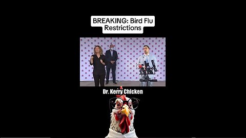 🤣🤣🤣BIRD FLU OUTBREAK RESTRICTIONS WARNING for All Complicit Chicken Ozzies!!!