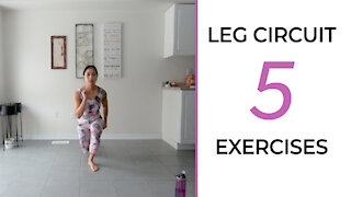 Leg Workout FOLLOW ALONG 🍑 HIIT Training At Home