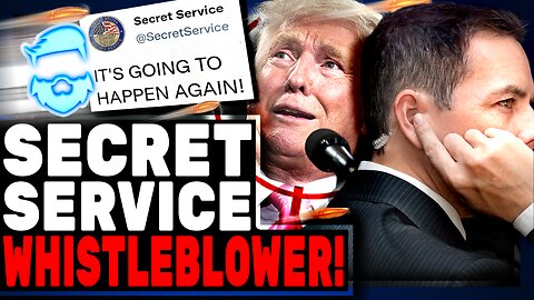 Donald Trump In IMMINENT DANGER According To New Secret Service Whistleblower & BOMBSHELL New Video!