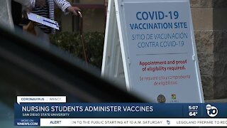 San Diego nursing students to administer COVID-19 vaccines