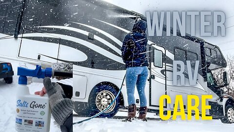 Salts Gone Review// Road Salt vs Winter RVing