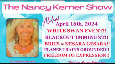 White Swan Event! Blackout IMMINENT! BRICS=NESARA GESARA! Plane/Trains Grounded!