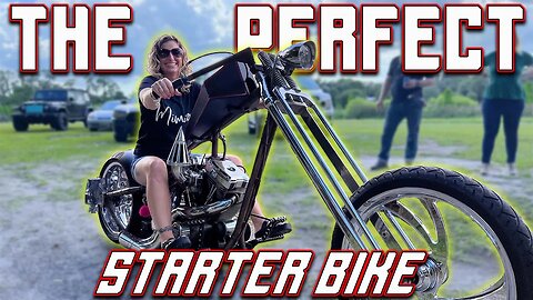 The PERFECT Beginner Bike for my Wife | Rigid Choppers for Ladies