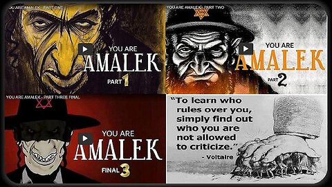 🔴You Are AMALEK (FULL – Parts 1, 2 & 3) | The Most Important Documentary of Our Time - DomDocuments