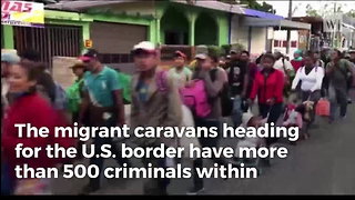 DHS Warns That Migrant Caravan Contains over 500 Criminals