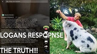 Logan Paul Responds About his Abandoned Pet Pig (The TRUTH)