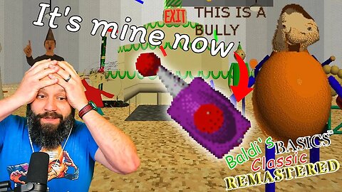 The Most Painful Victory Every! Baldi's Basics Classic Remastered! [Secret Teleporter Ending]