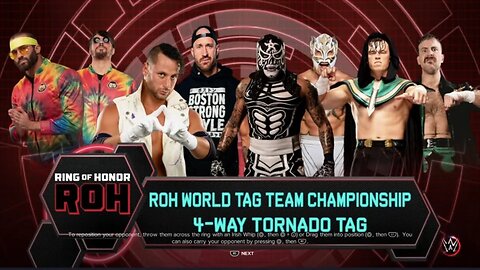 ROH DBD 2023 The Lucha Brothers v The Kingdom v Best Friends v Aussie Open for the ROH Tag Titles