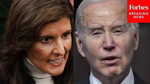 BREAKING NEWS- Nikki Haley Accuses President Biden Of Sending 'Mixed Messages' On Gaza And Israel