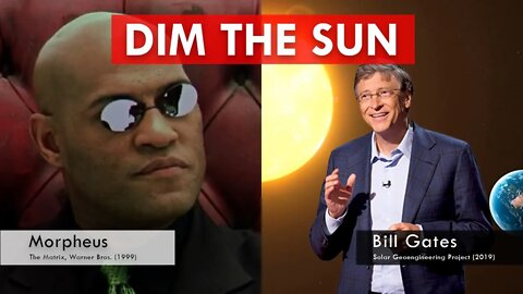 How to tackle climate change with Hollywood ideas - The Matrix | Bill Gates | DIM THE SUN