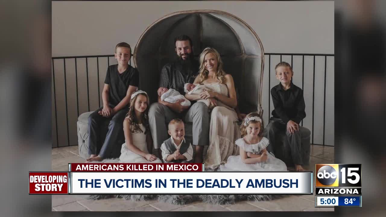 The victims killed in deadly ambush in Mexico