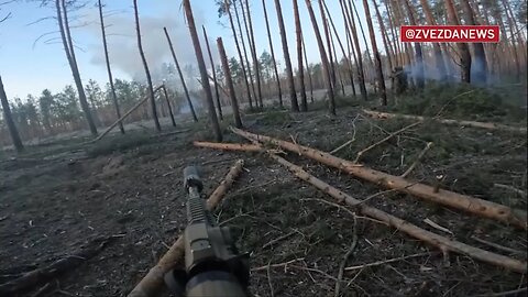 Flamethrower units of the Airborne Forces destroyed the stronghold of the Armed Forces of Ukraine