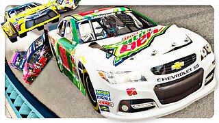 THE 41 CAR BECOMES A RAMP!! // NASCAR '15 Season Ep. 4