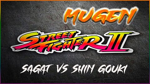 Street Fighter ll Deluxe 2 SAGAT VS SHIN GOUKI