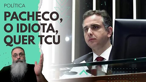 O TRISTE FIM das ASPIRAÇÕES POLÍTICAS do COVARDE PACHECO: SEM STF, resta sonhar com CARGUINHO no TCU