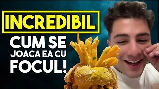 INCREDIBIL CUM SE JOACA EA CU FOCUL!