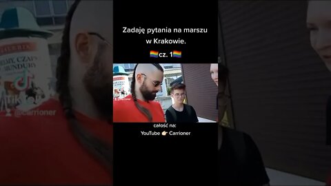 Zadaję Pytania Na Marszu LGBT w Krakowie #1