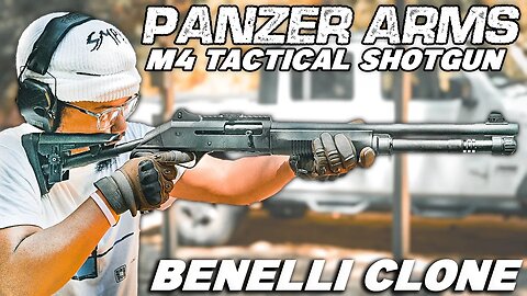 The Benelli M4 Clone At a QUARTER Of The Price | Panzer Arms M4 Tactical Shotgun