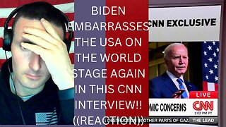 JOE BIDEN EMBARRASSES HIMSELF IN FRONT OF THE WORLD AGAIN DURING CNN INTERVIEW | ((MY REACTION))