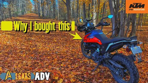 Why I bought a KTM 390 Adventure
