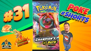 Poke #Shorts #31 | Champion's Path | Charizard Hunting | Pokemon Cards Opening