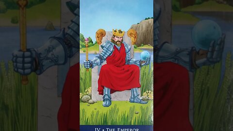 The Emperor in a love Reading #tarotmeaning #tarot #fortunetelling
