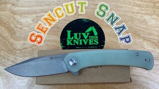 Sencut Snap /includes disassembly/ solid build / great value and a “Snappy Design “ !!