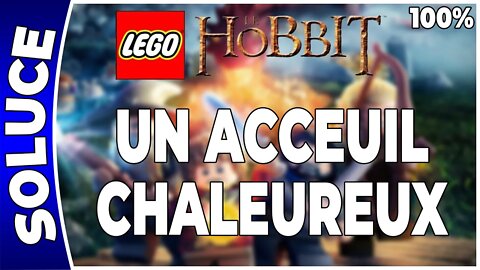 LEGO : Le Hobbit - UN ACCEUIL CHALEUREUX - 100% - Minikits, trésors et plan [FR PS4]