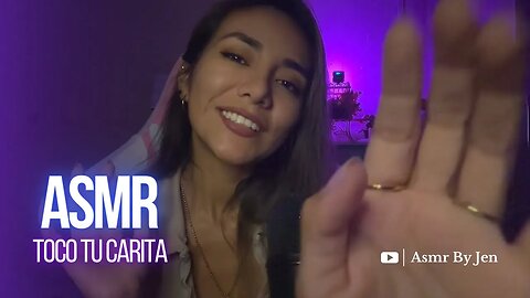 Asmr Tocando Tu Carita | ASMR en Español #susurros #asmr